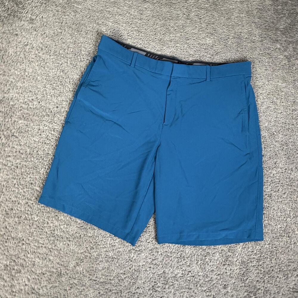 Nike Shorts Mens 36 Blue Flex Dri-FIT Performance Stretch 10 In Inseam - Picture 2 of 10